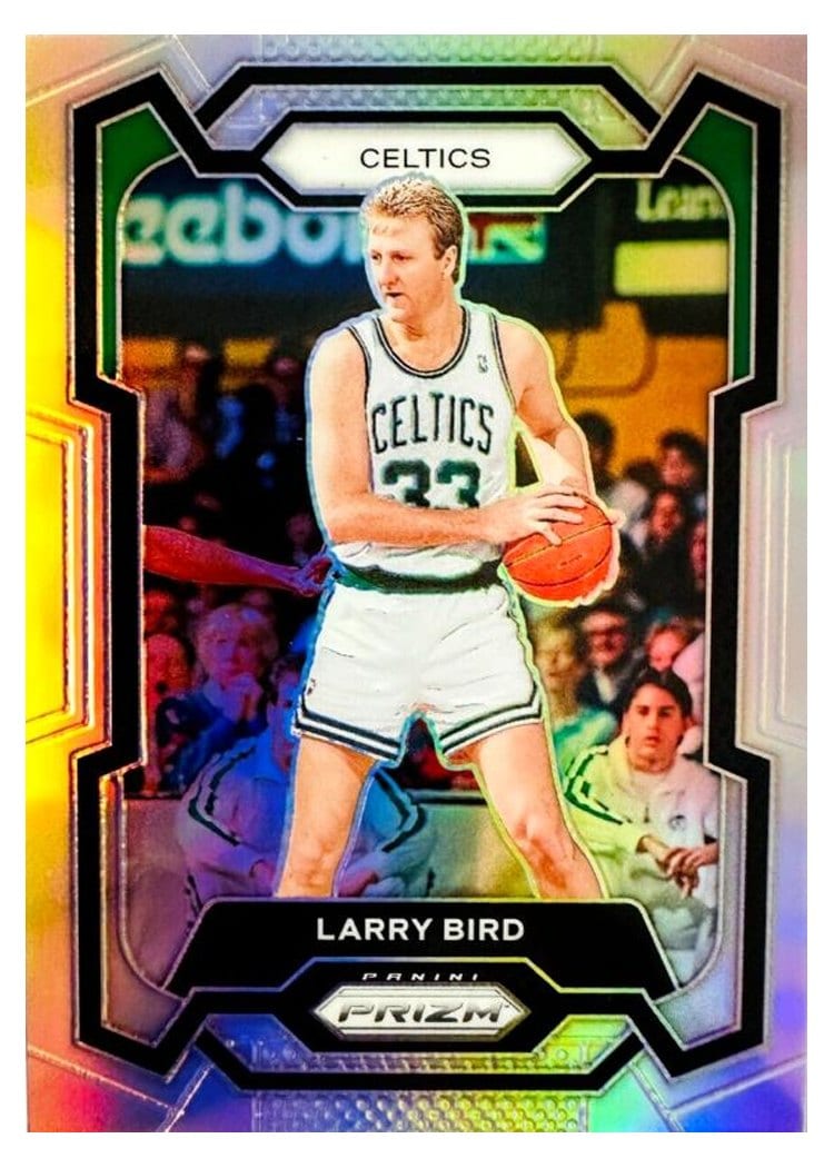 2023-24 Panini Prizm Base Set Larry Bird #189 card