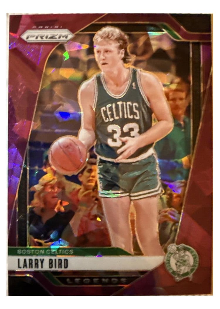 2024 Panini Prizm Larry Bird Purple Ice #299 card