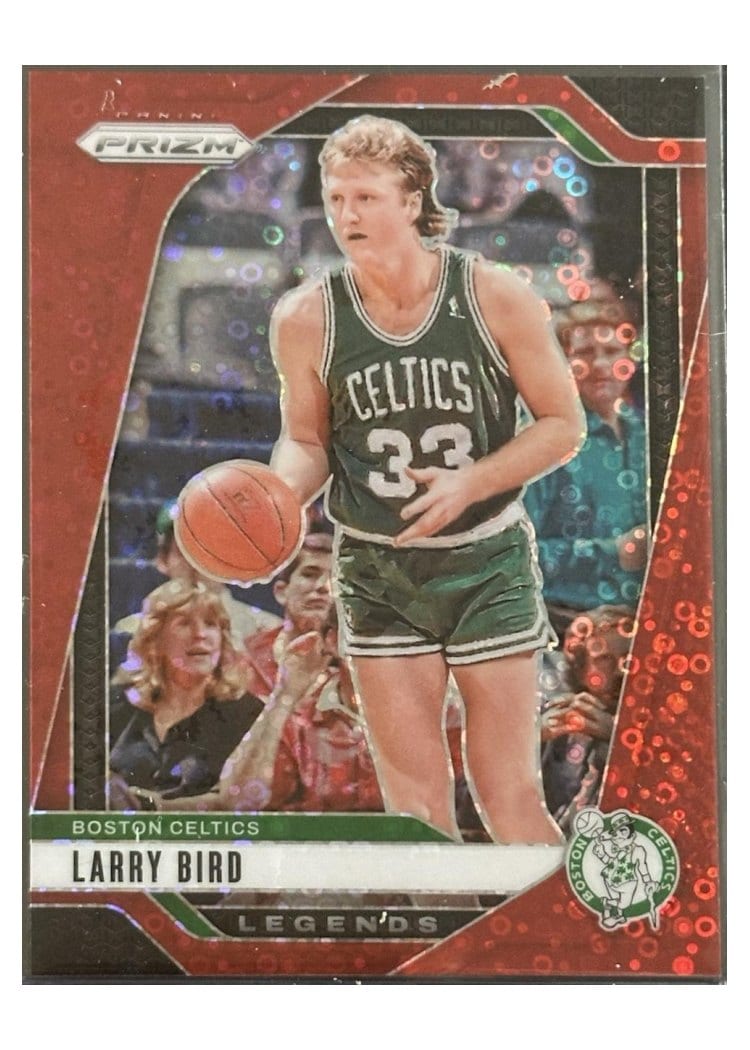 2024 Panini Prizm Larry Bird Fast Break Red #299 card
