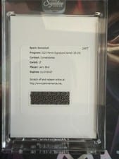 2025-26 Panini Signature Series Cornerstones Larry Bird #17