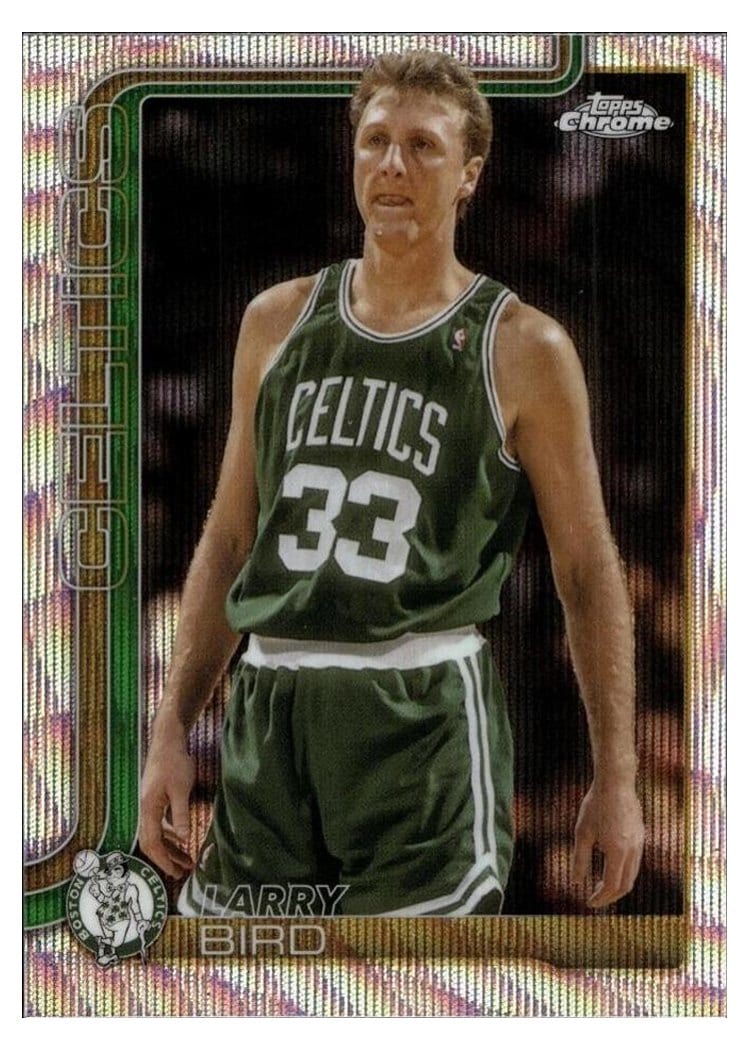 2025 Topps Chrome Larry Bird #243 card