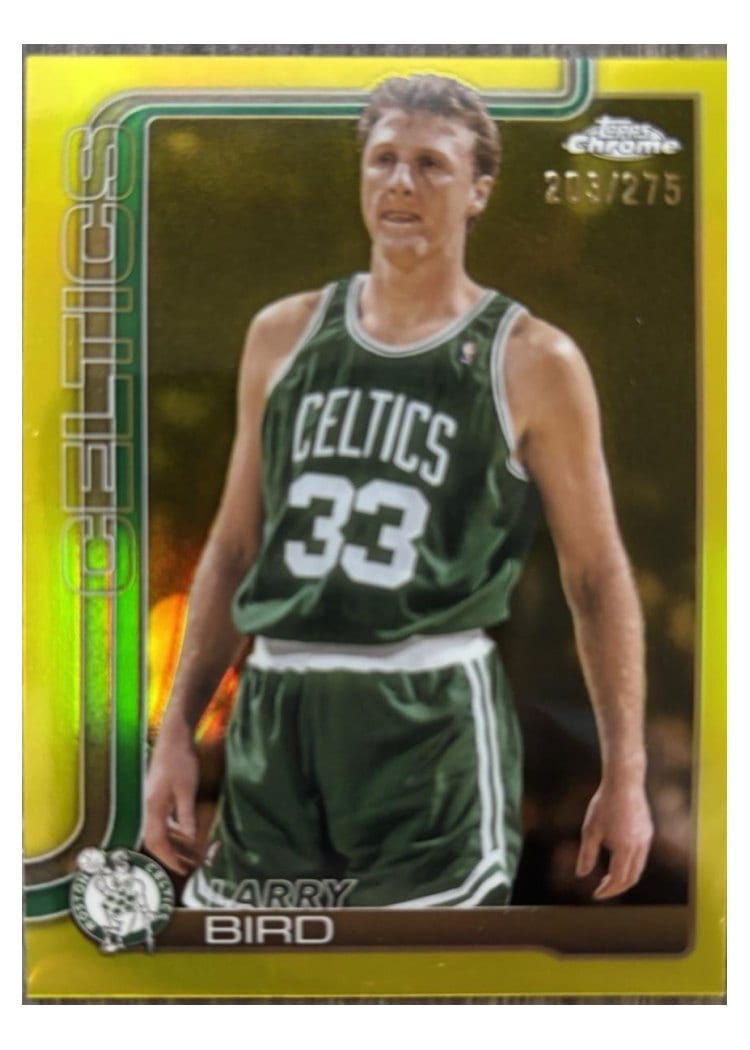 2025 Topps Chrome Larry Bird #243 card