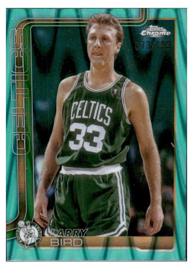 2025 Topps Chrome Larry Bird #243 card