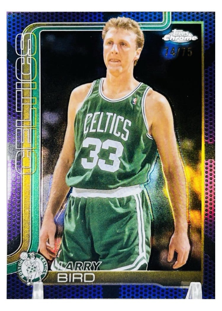 2025 Topps Chrome Larry Bird #243 card