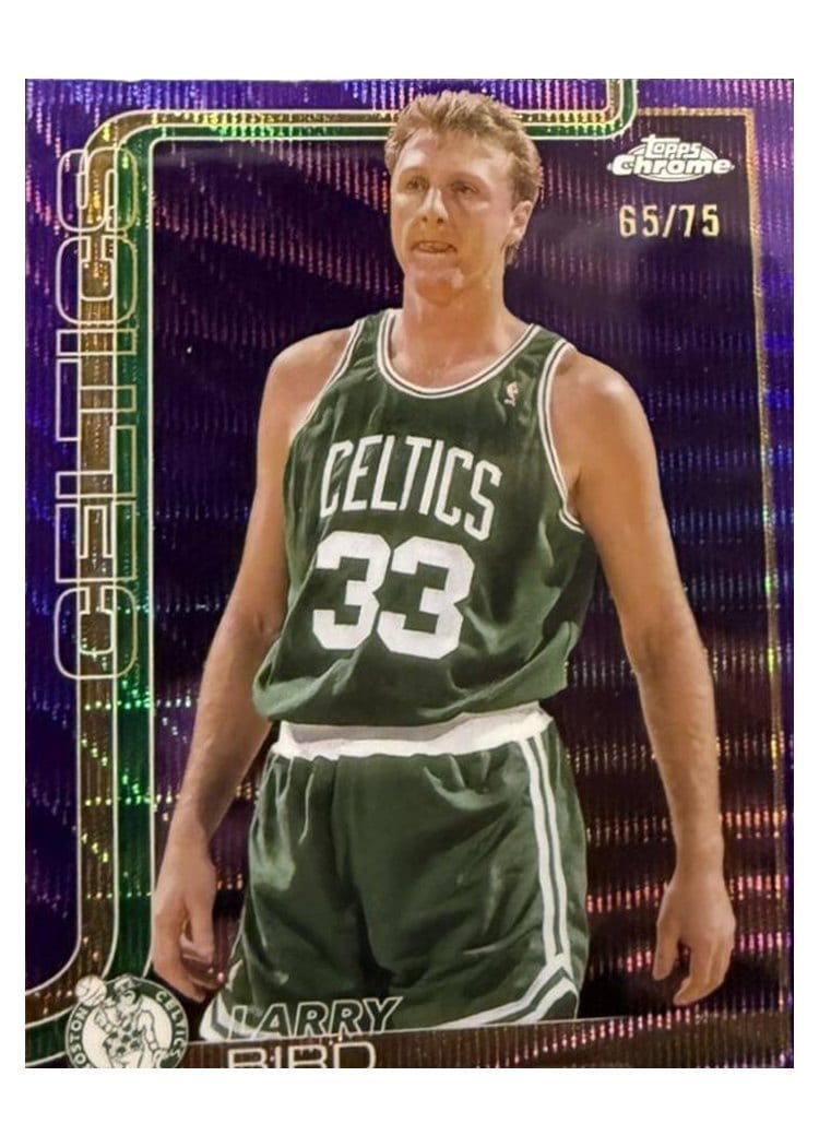 2025 Topps Chrome Larry Bird #243 card