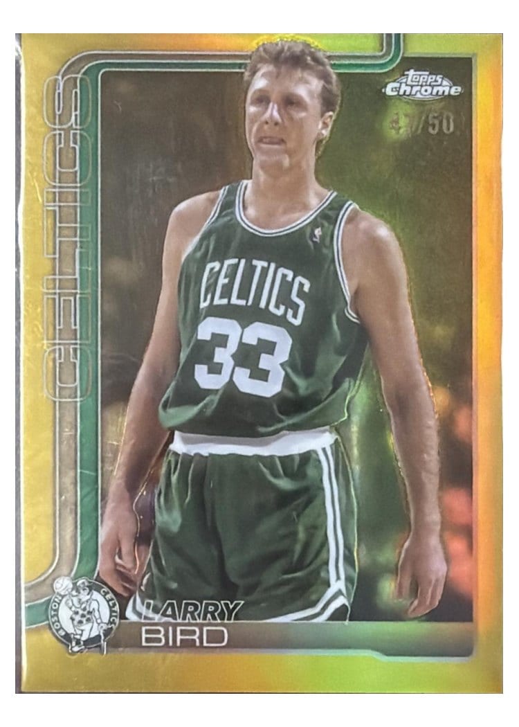 2025 Topps Chrome Larry Bird #243 card