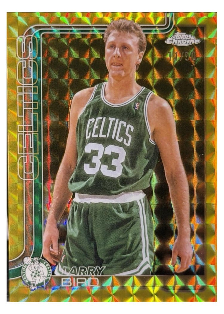 2025 Topps Chrome Larry Bird #243 card
