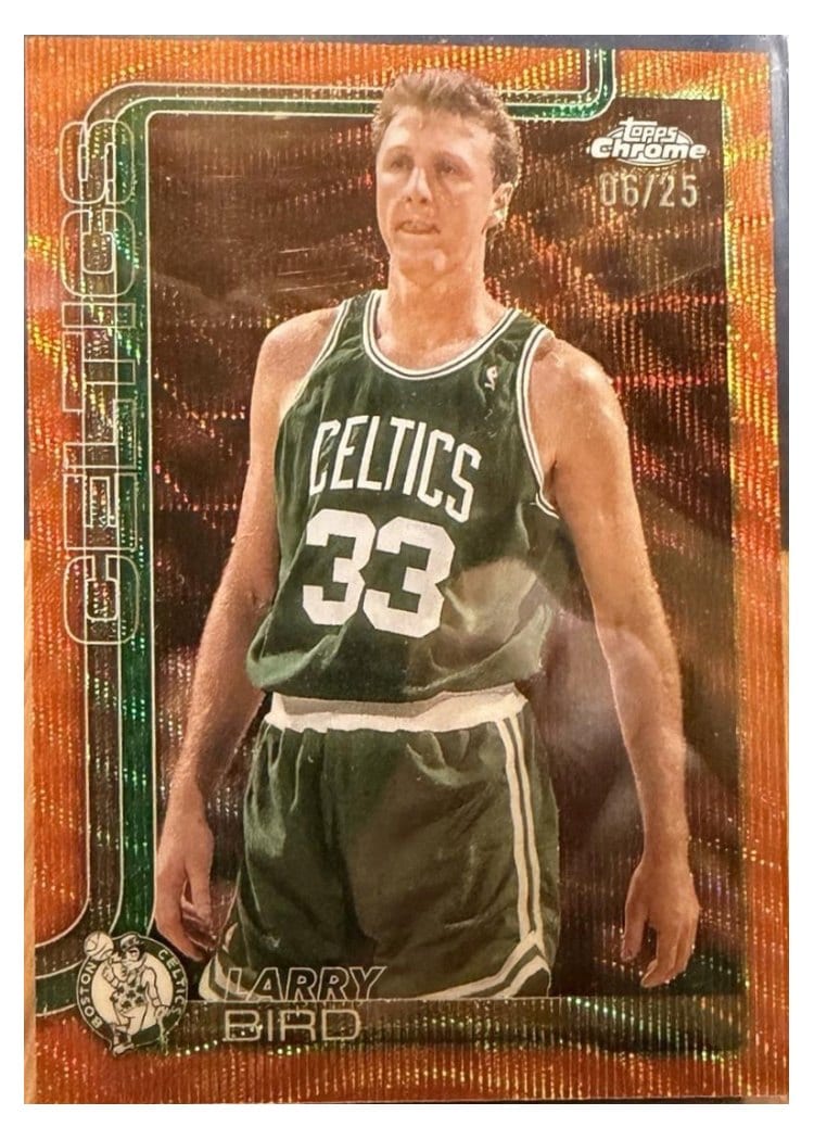 2025 Topps Chrome Larry Bird #243 card