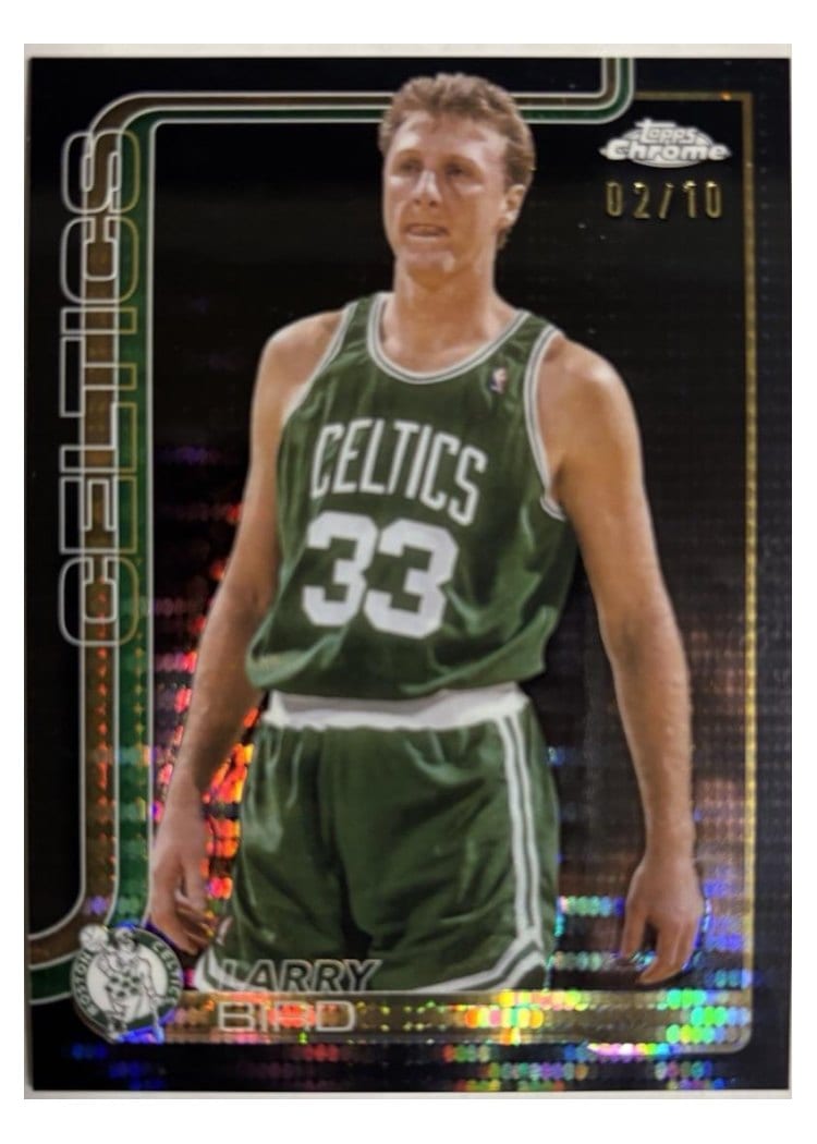 2025 Topps Chrome Larry Bird #243 card