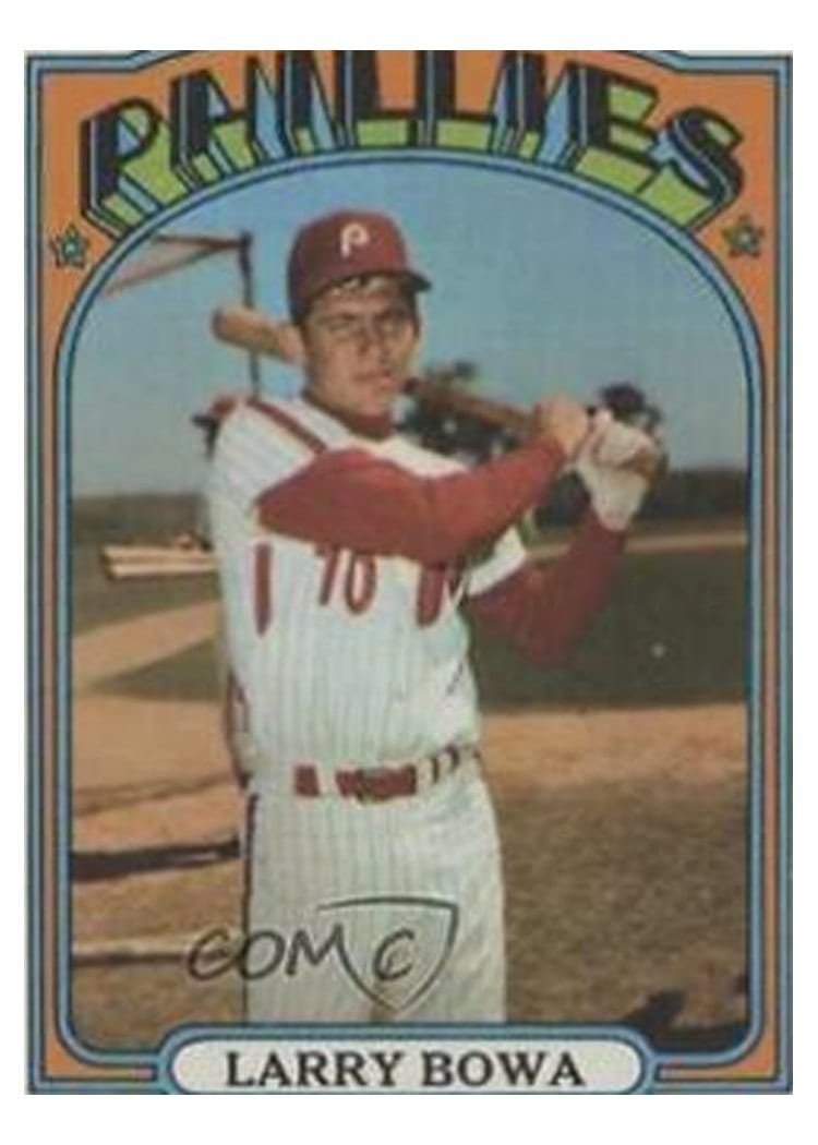 1972 Topps Larry Bowa #520 card