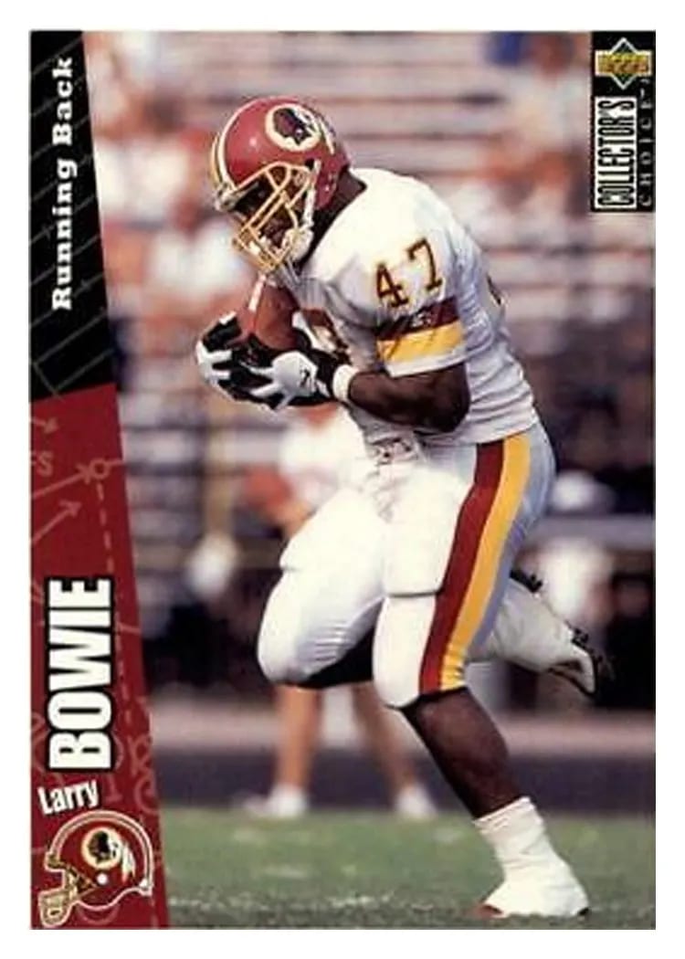 1996 Collector's Choice Update Larry Bowie #U103 card
