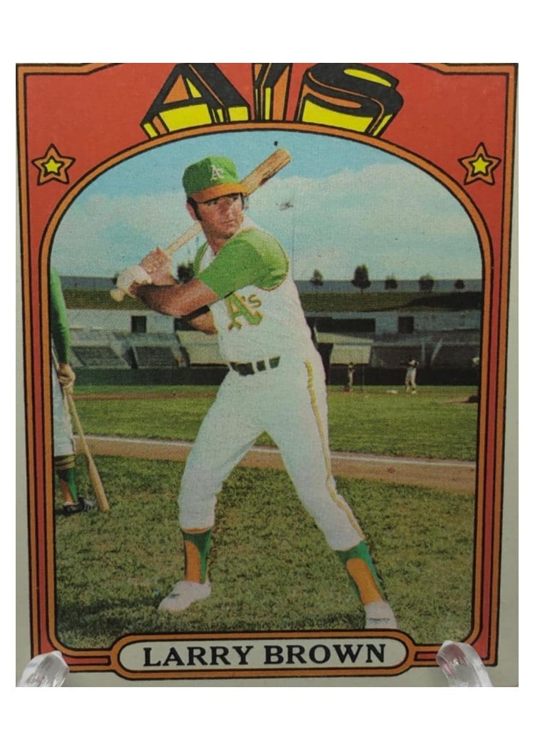 1972 Topps Larry Brown #279 card