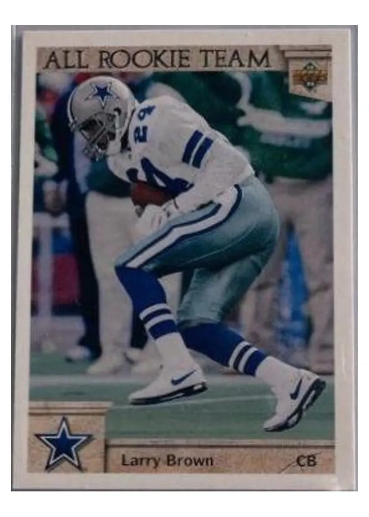 1992 Upper Deck Larry Brown #52 card
