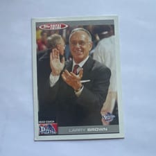 2004-05 Topps Total Base Set Larry Brown #375 card