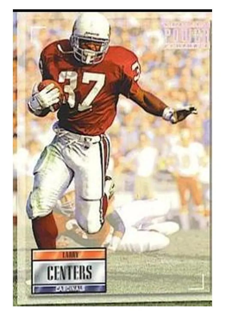 1993 Pro Set Power Larry Centers #37 card