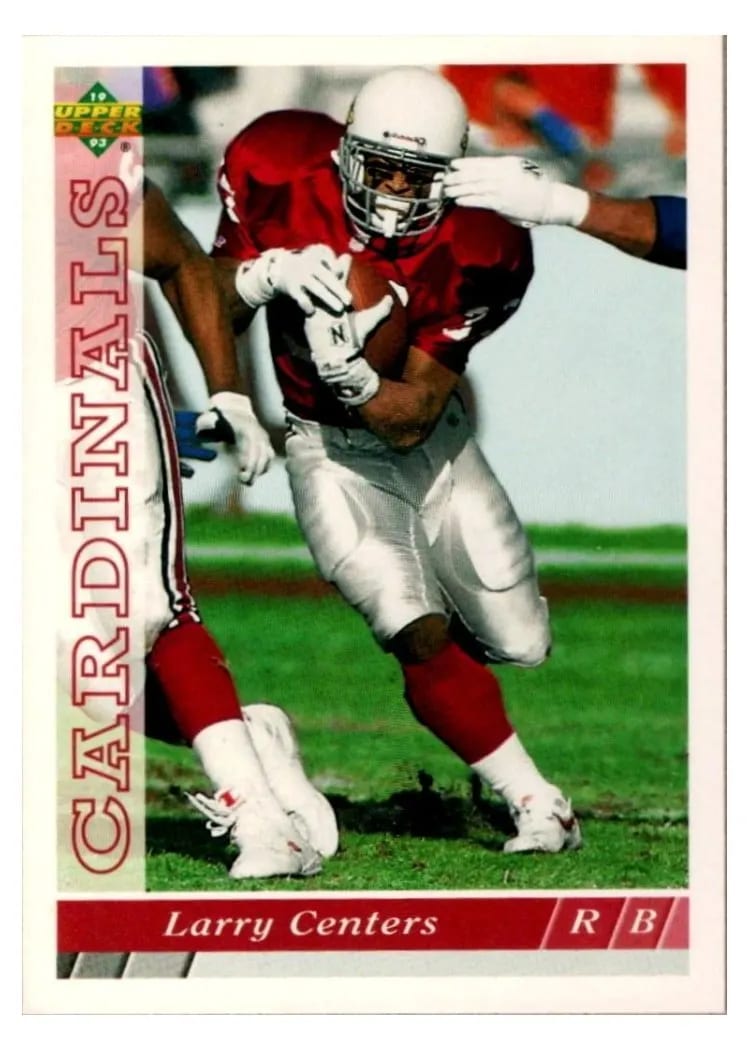1993 Upper Deck Larry Centers #95 card