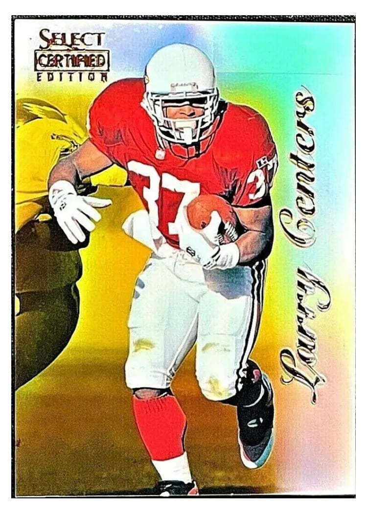 1996 Select Certified Larry Centers #46 card