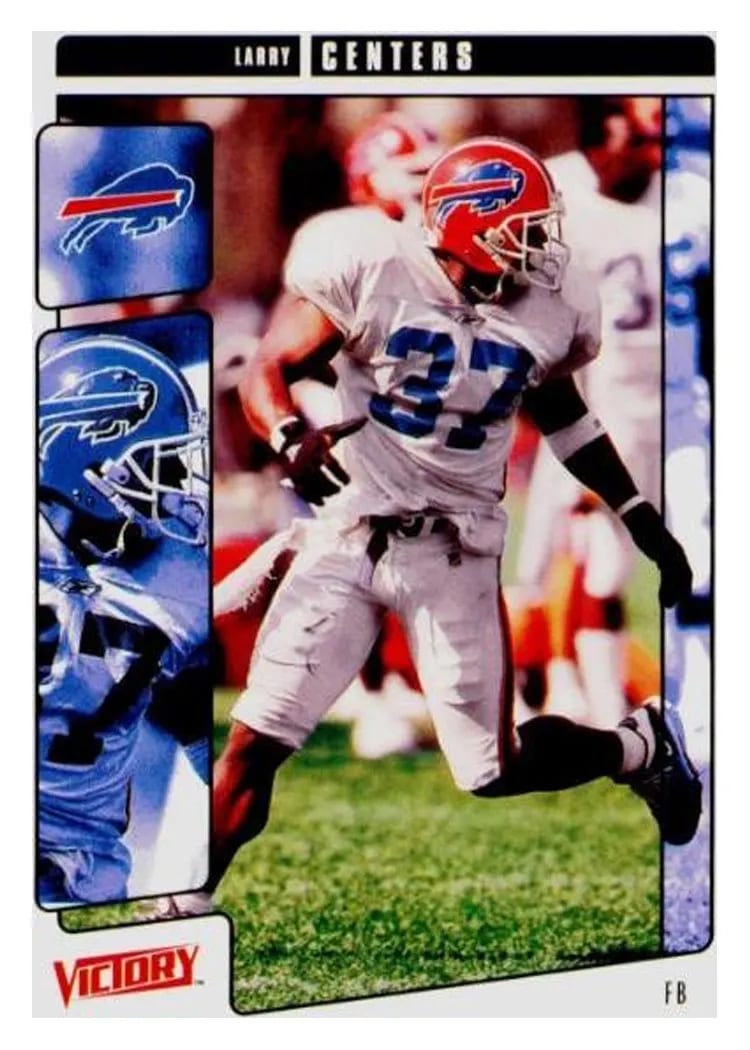 2001 Upper Deck Victory Larry Centers #34 card