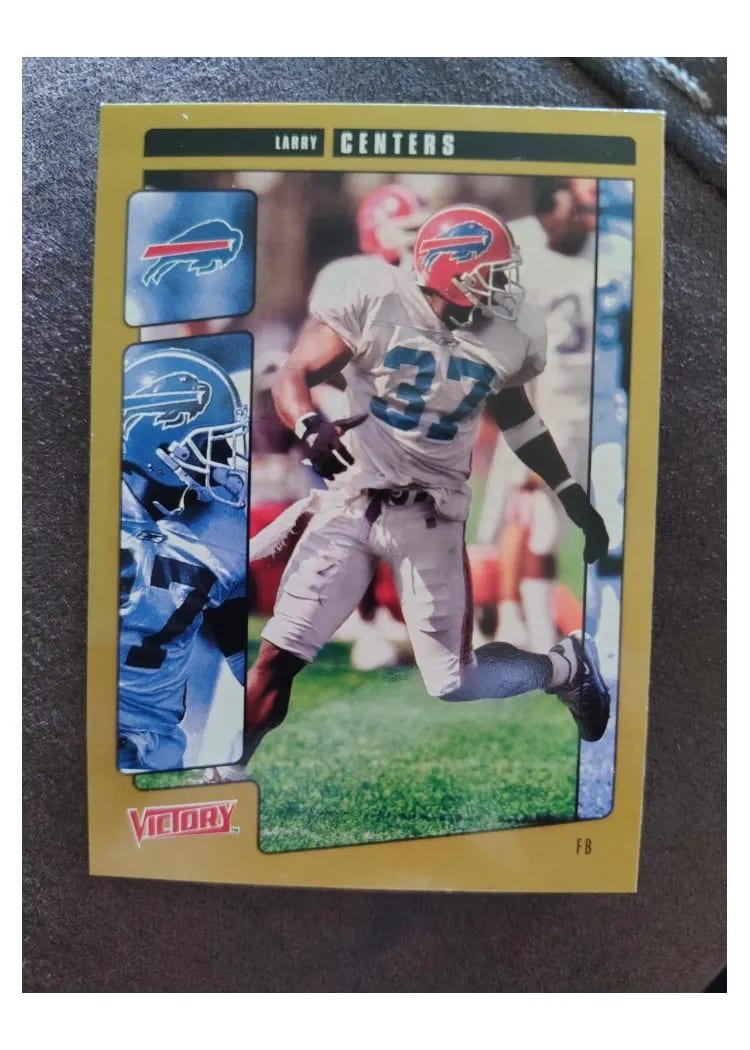 2001 Upper Deck Victory Larry Centers Gold #34 card
