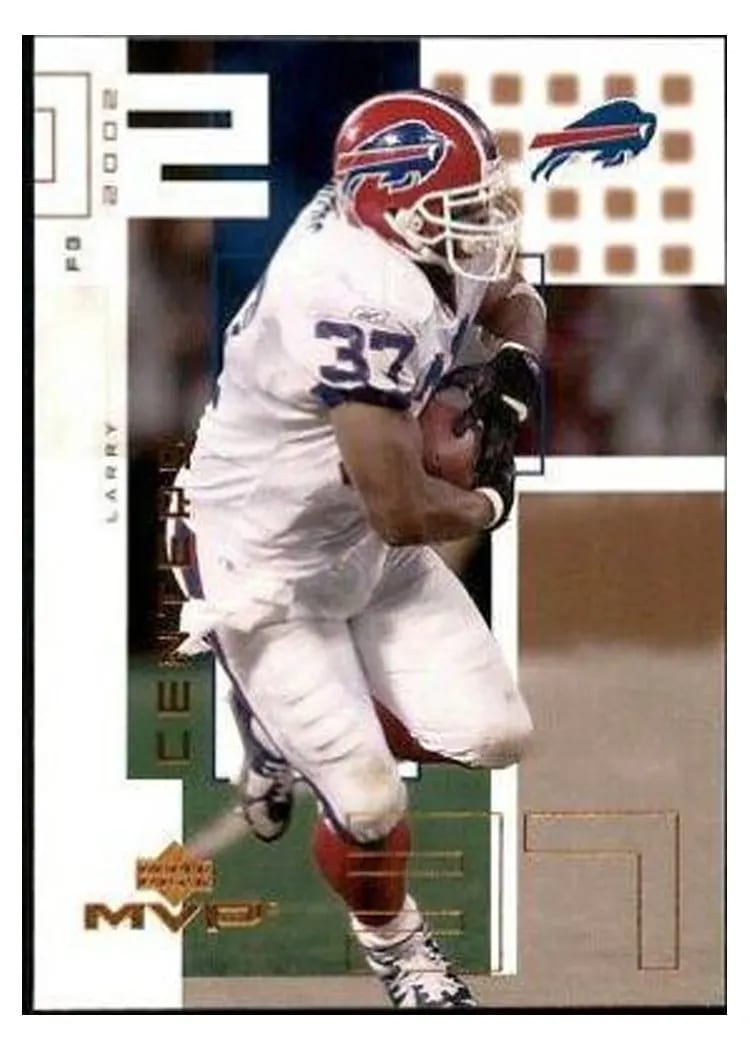 2002 Upper Deck MVP Larry Centers #26 card