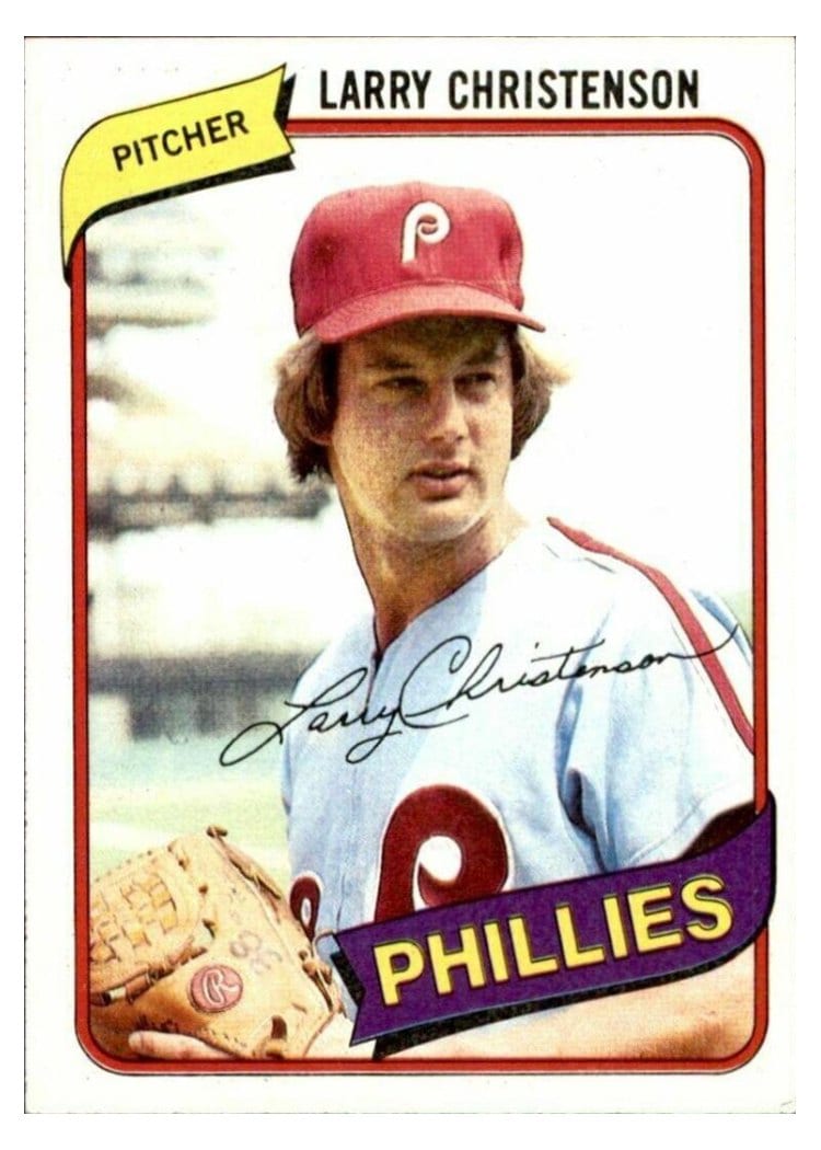 1980 Topps Larry Christenson #161 card