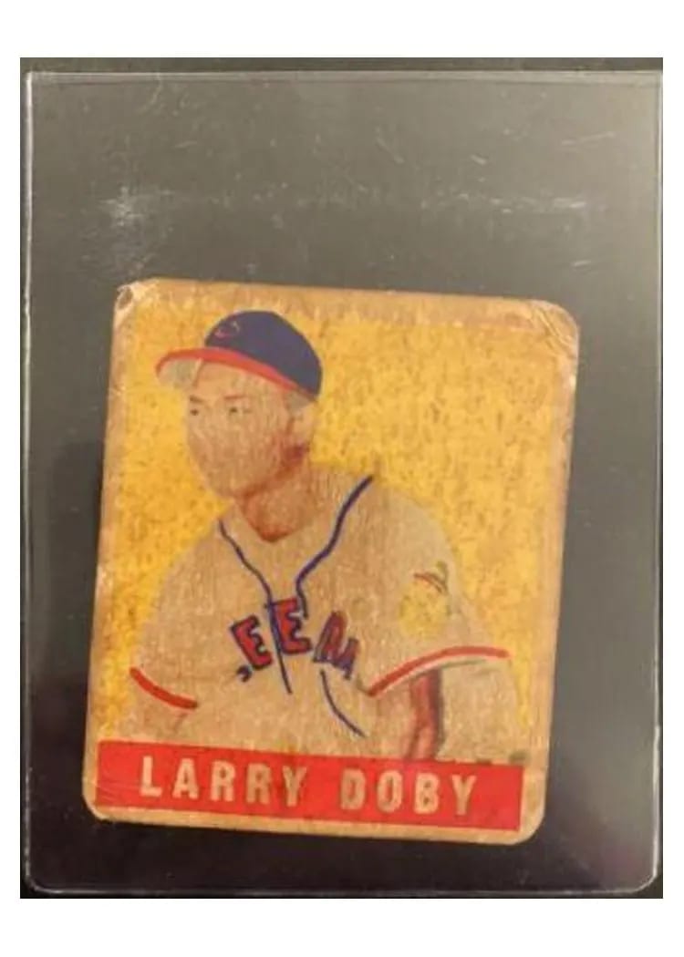 1948 Leaf Larry Doby #138 card