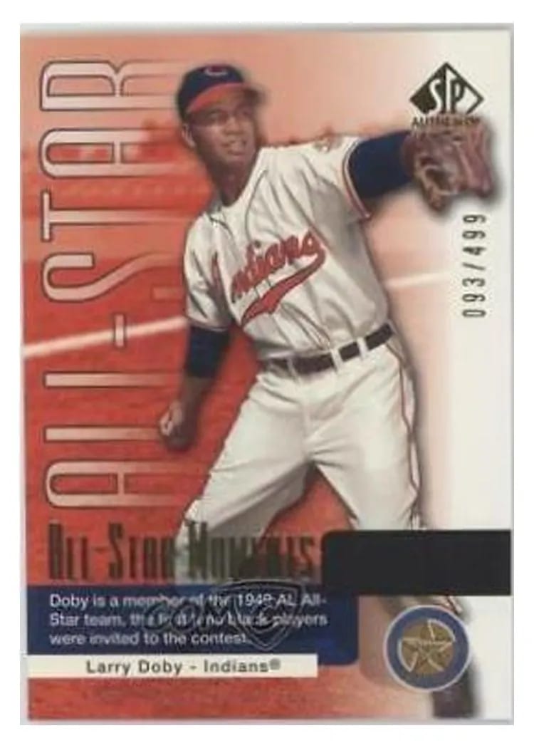 2004 SP Authentic Larry Doby #138 card
