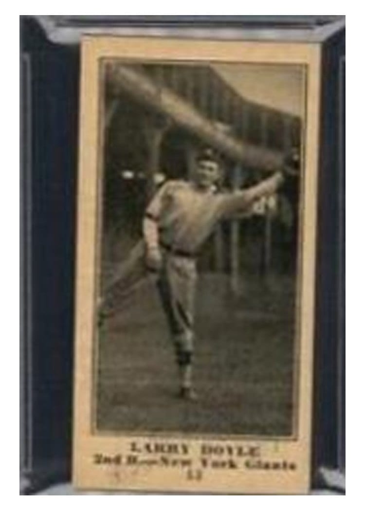 1916 Famous & Barr Co Larry Doyle #52 card