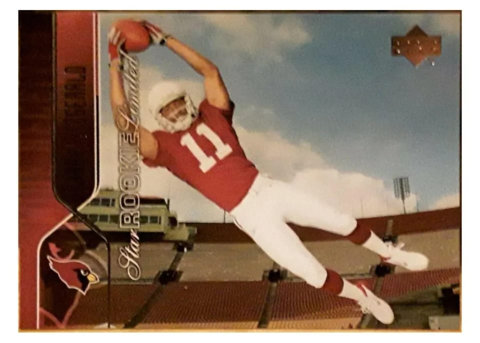 2004 Upper Deck Larry Fitzgerald #202 card