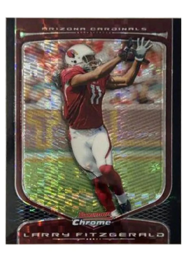 2009 Bowman Chrome Larry Fitzgerald #67 card