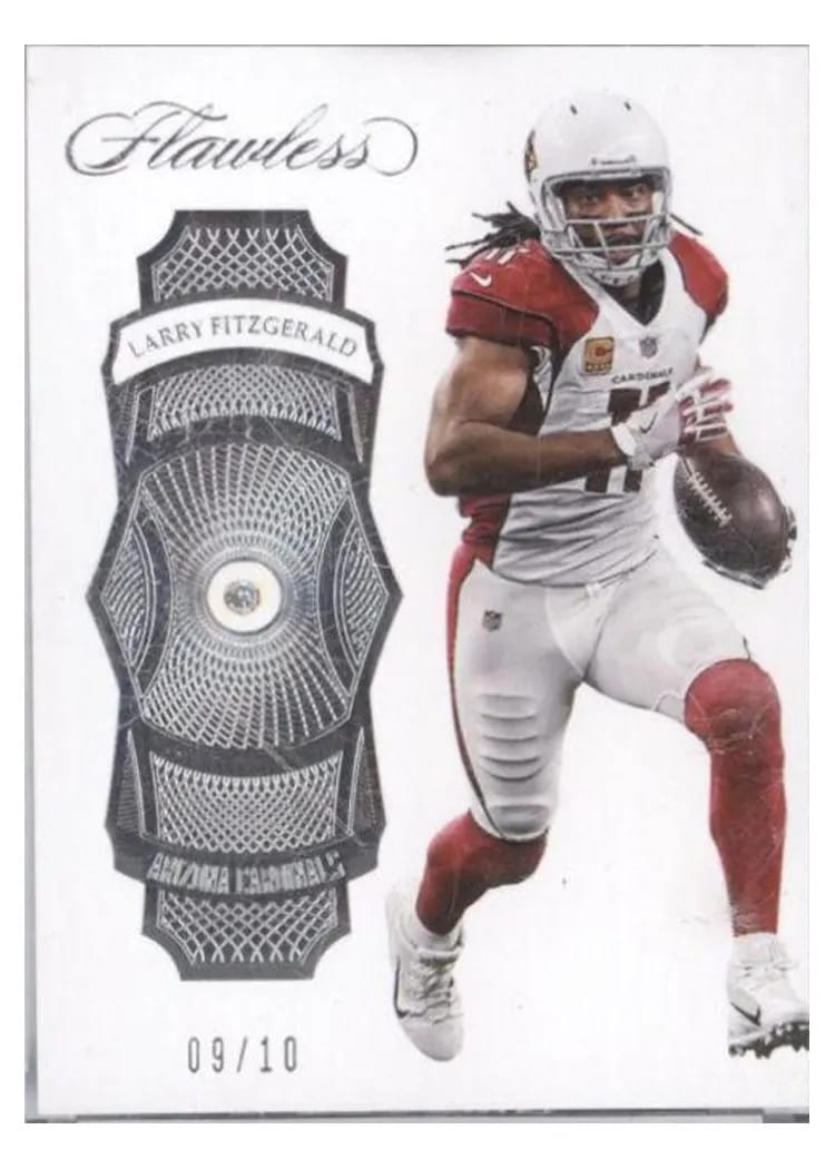 2017 Panini Flawless Larry Fitzgerald #1 card