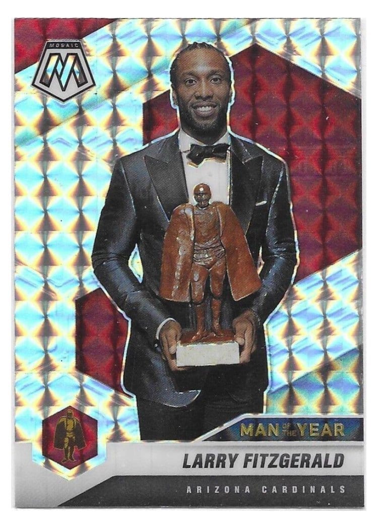 2021 Panini Mosaic Base Set Larry Fitzgerald #269 card