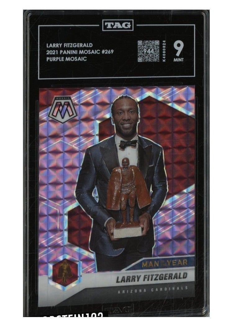 2021 Panini Mosaic Base Set Larry Fitzgerald #269 card