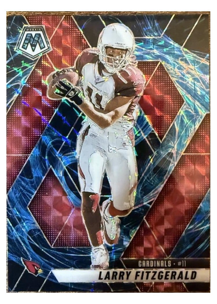 2025 Panini Mosaic Base Set Larry Fitzgerald #47 card