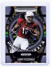 2025 Panini Prizm Black Kaleidoscopic Larry Fitzgerald #12 card