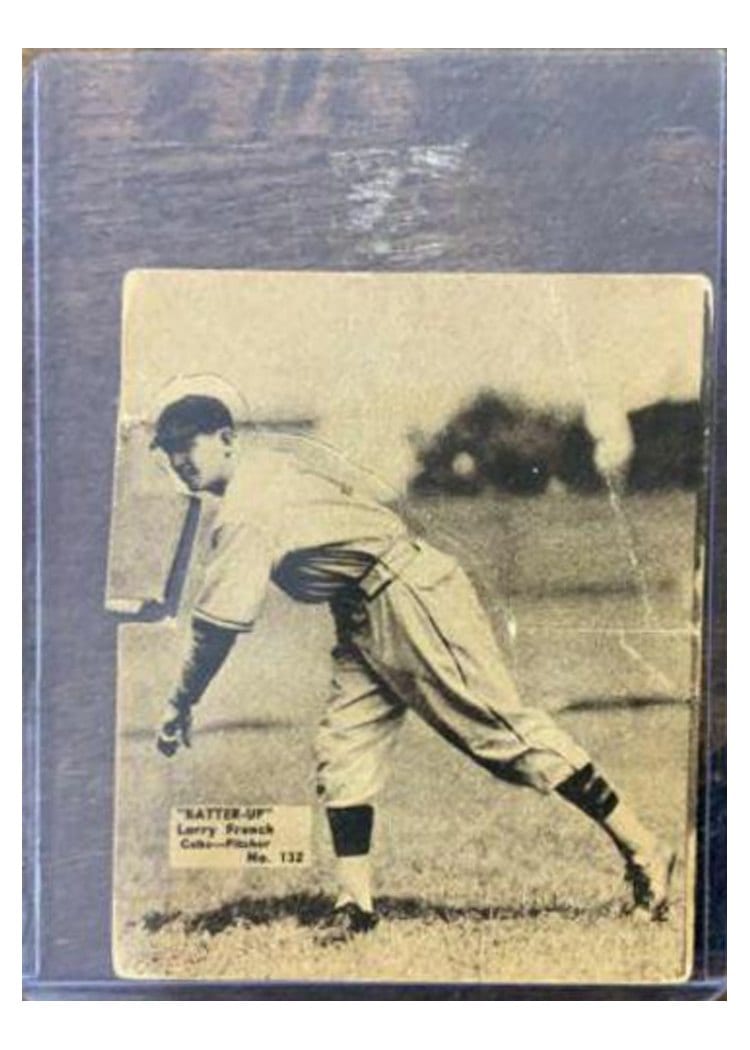 1934 Batter Up Larry French #132 card