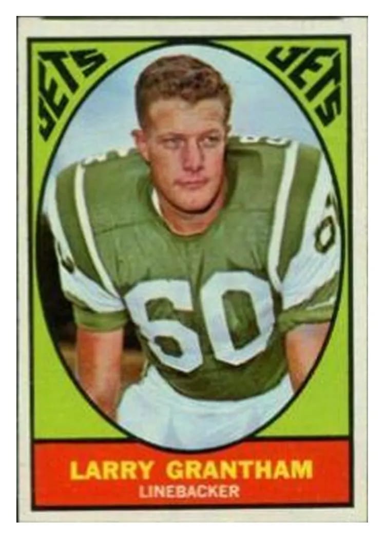 1967 Topps Larry Grantham #93 card