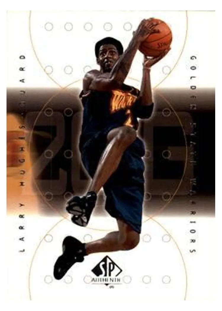 2000 SP Authentic Larry Hughes #26 card