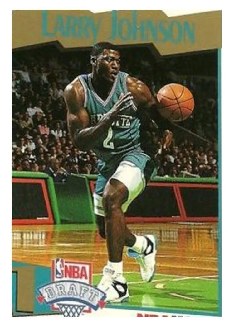 1991 Hoops Larry Johnson #546 card