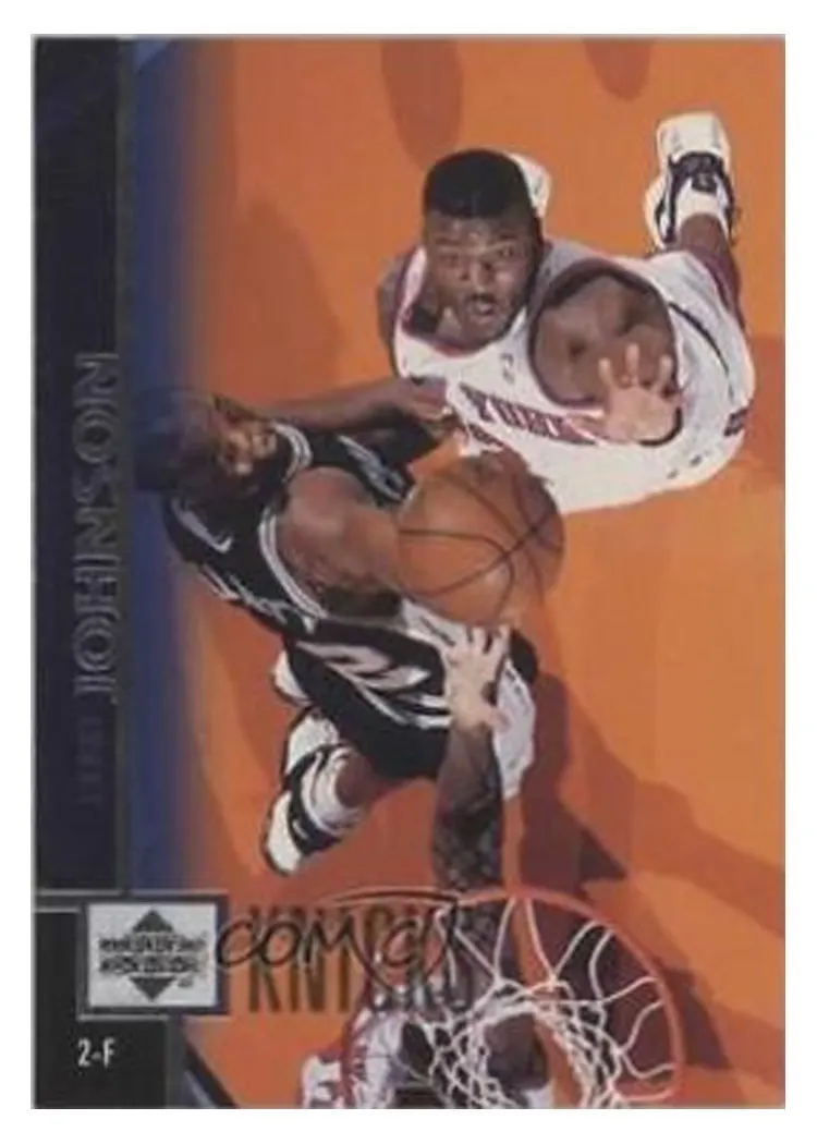 1997 Upper Deck Larry Johnson #84 card