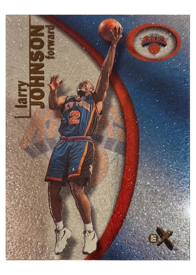2000 Fleer E-X Larry Johnson #60 card