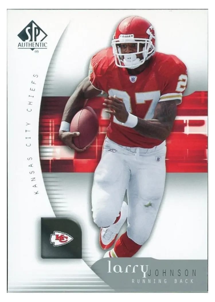 2005 SP Authentic Larry Johnson #43 card