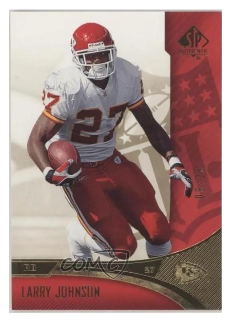 2006 SP Authentic Larry Johnson #44 card