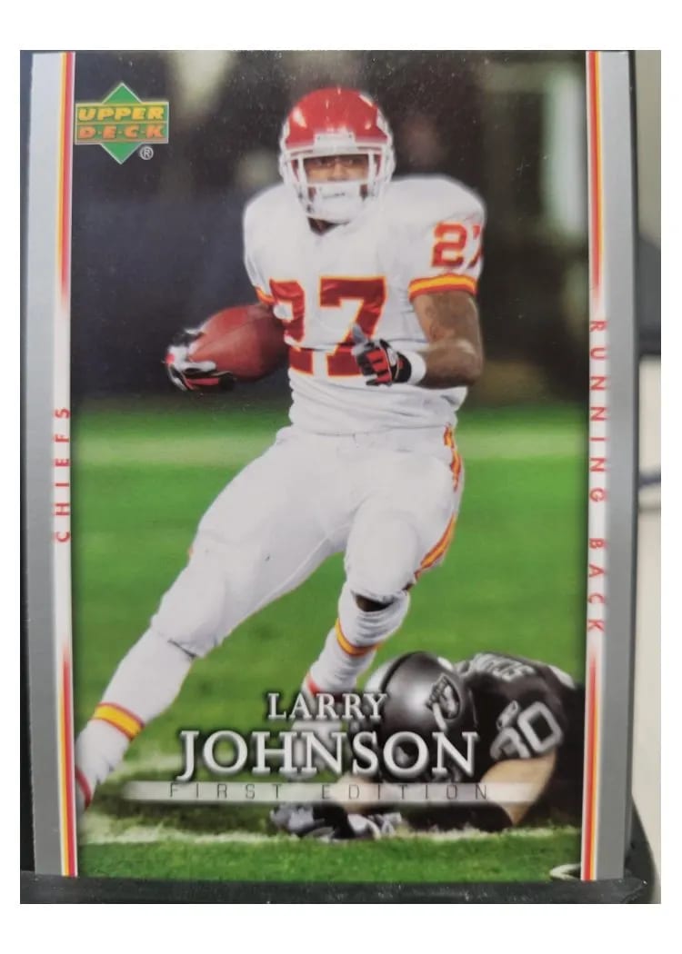 2007 Upper Deck First Edition Larry Johnson #47 card