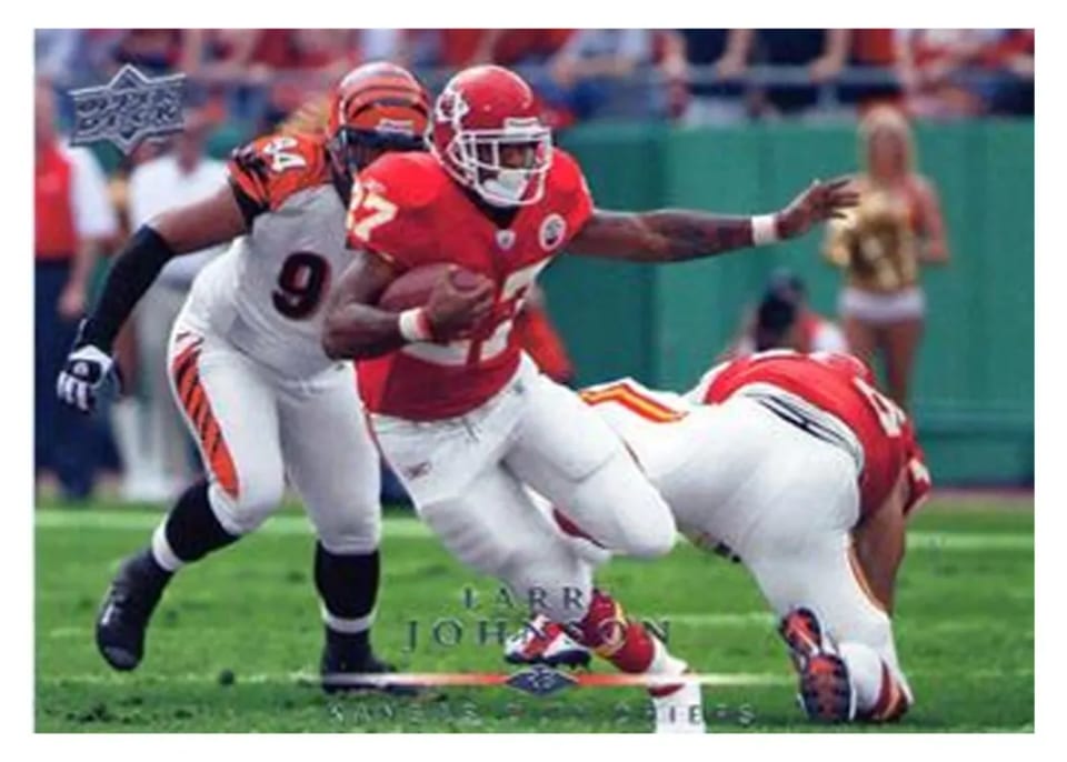 2008 Upper Deck Larry Johnson #94 card