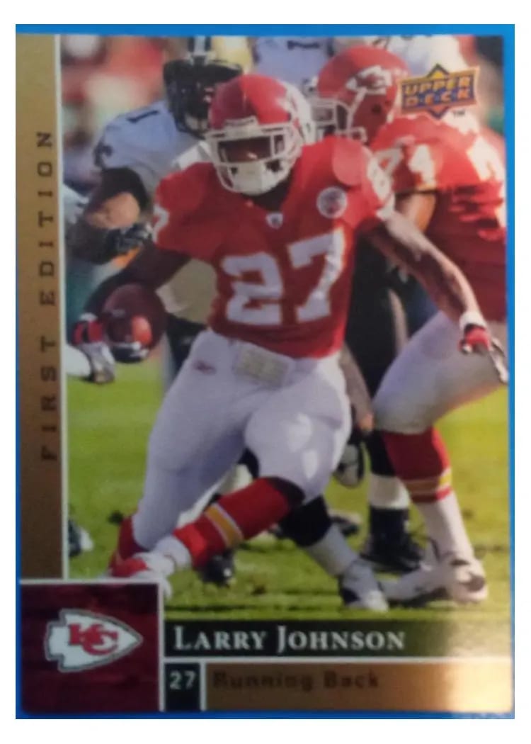 2009 Upper Deck First Edition Larry Johnson #74 card