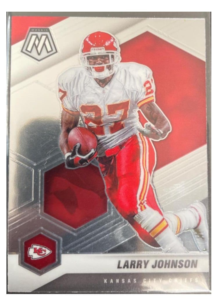 2021 Panini Mosaic Base Set Larry Johnson #3 card