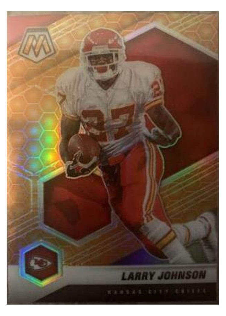 2021 Panini Mosaic Base Set Larry Johnson #3 card