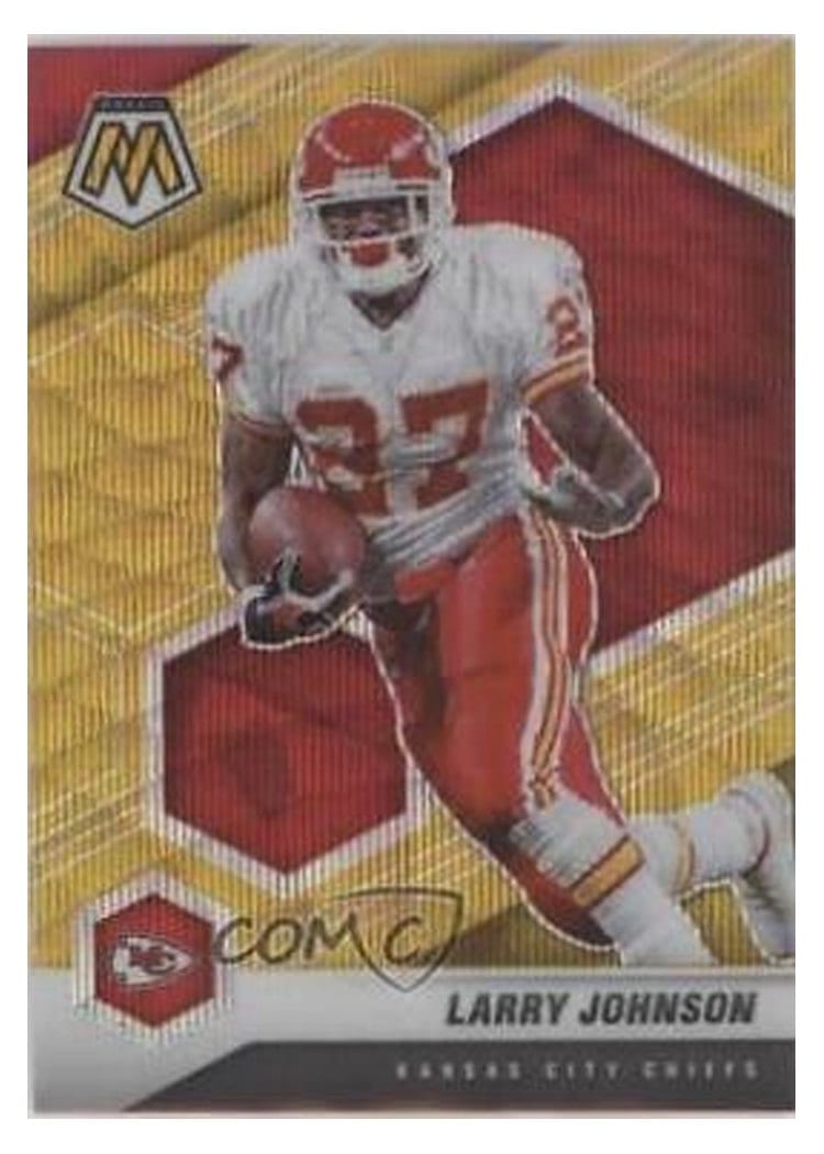 2021 Panini Mosaic Base Set Larry Johnson #3 card