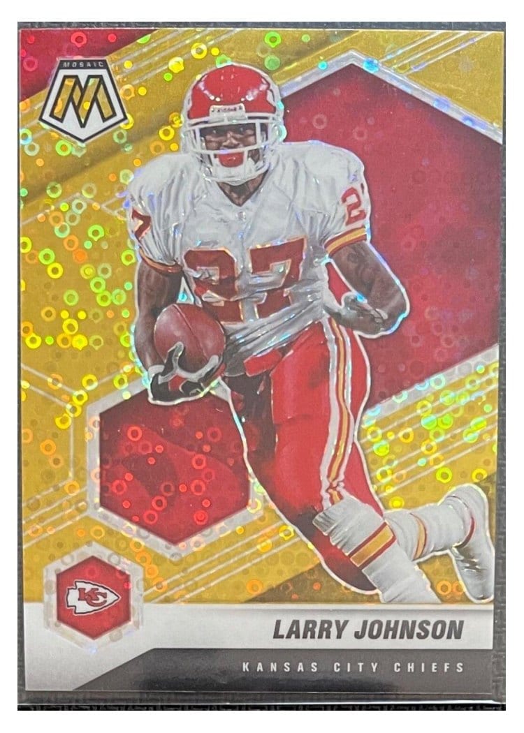 2021 Panini Mosaic Base Set Larry Johnson #3 card